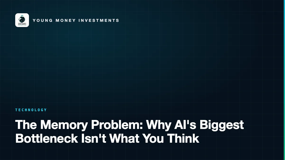 The Memory Problem: Why AI's Biggest Bottleneck Isn't What You Think