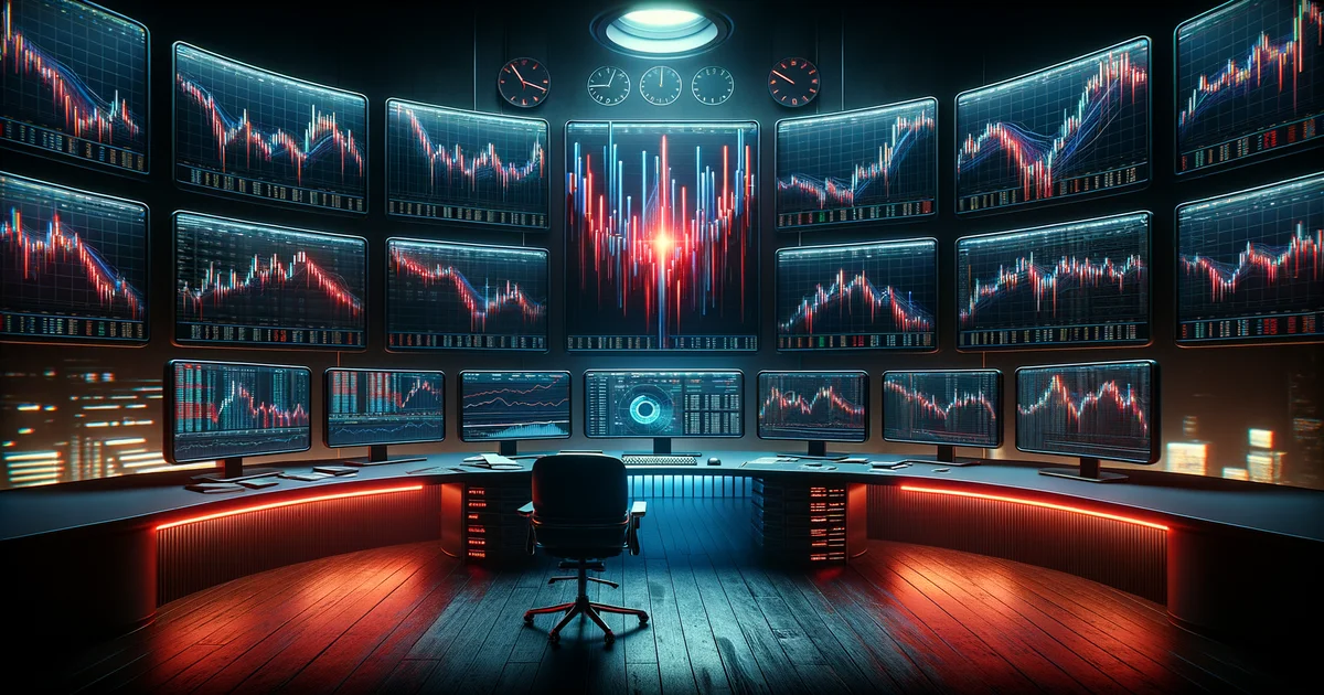 Trading screen showing temporal errors causing real financial losses